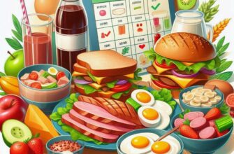 🥚 Руководство по белковым диетам для снижения веса: разновидности и недельное меню