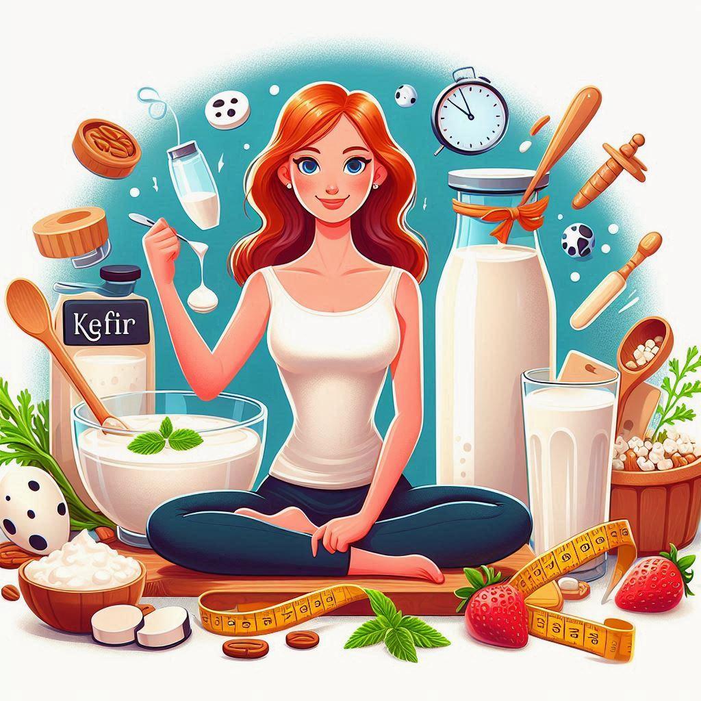 🥛 Как использовать кефир для похудения: 15 эффективных рецептов: 🌿 Рецепт с кефиром и зеленью для детоксикации организма