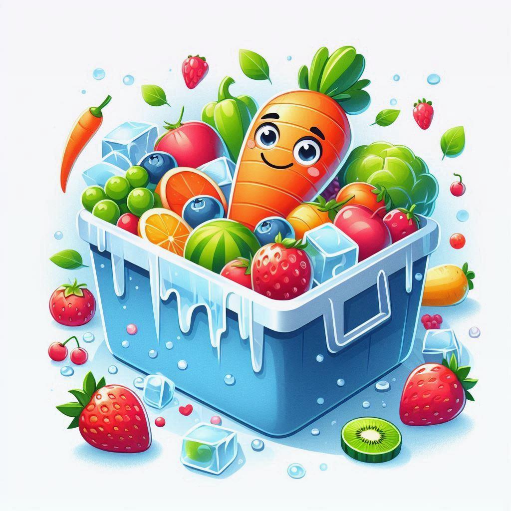 🍓 8 эффективных советов по заморозке овощей, фруктов и ягод: 🧊 Выбор правильной температуры и режима для заморозки