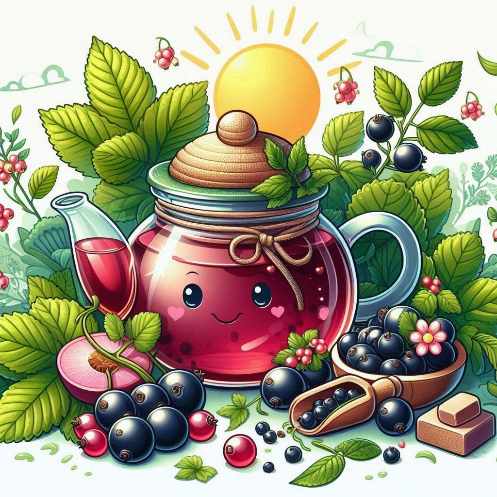 🍵 Всё о целебном домашнем чае из листьев черной смородины: 🧪 Полезные свойства чая из черной смородины для здоровья
