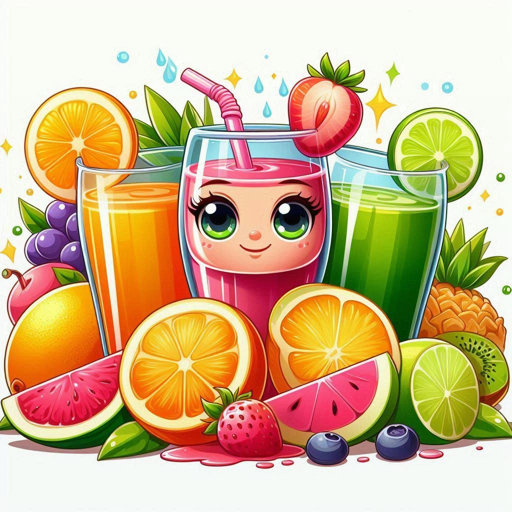 🍹 Свежевыжатые соки для похудения и очищения организма: 🍇 Выбор лучших фруктов и овощей для детокс-соков