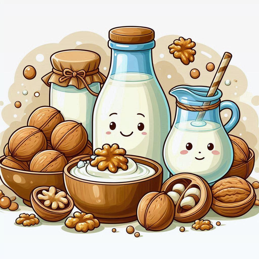 🥛 Все о молоке из грецких орехов: рецепт, польза и возможные риски: 📊 Пищевая ценность и состав молока из грецких орехов