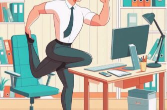 🖥️Гимнастика для офисных работников: как оставаться в форме у компьютера