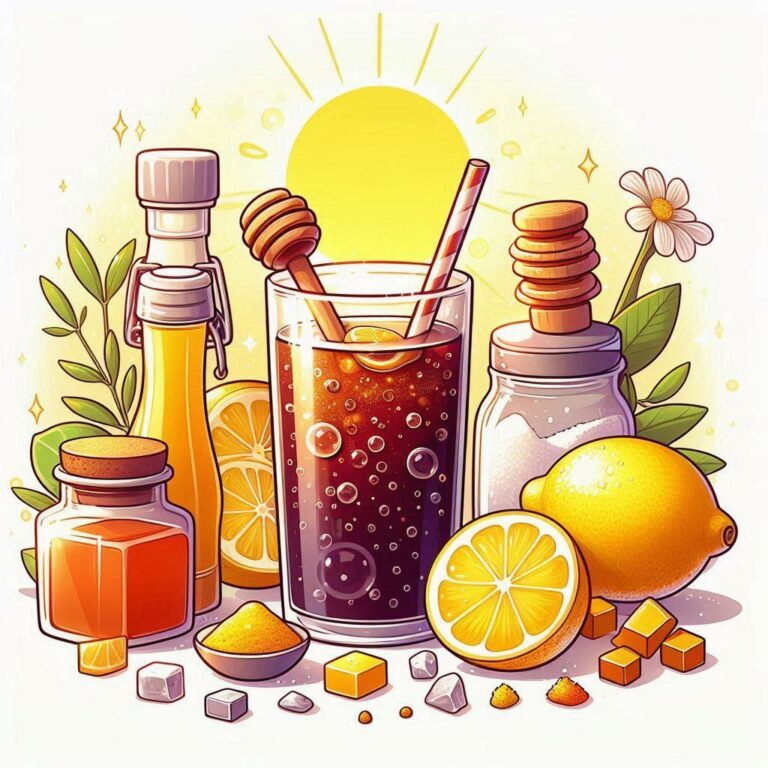 🌞 Утренний ритуал: польза напитка с содой, медом, лимоном и куркумой на голодный желудок