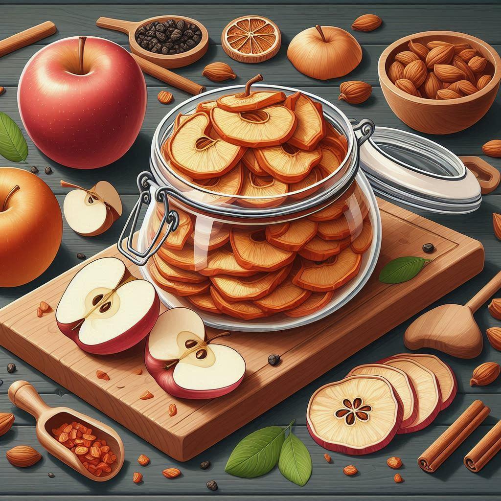 🍏 Пошаговое руководство по приготовлению домашних сушеных яблок: 🌬️ Как сушить яблоки с помощью дегидратора
