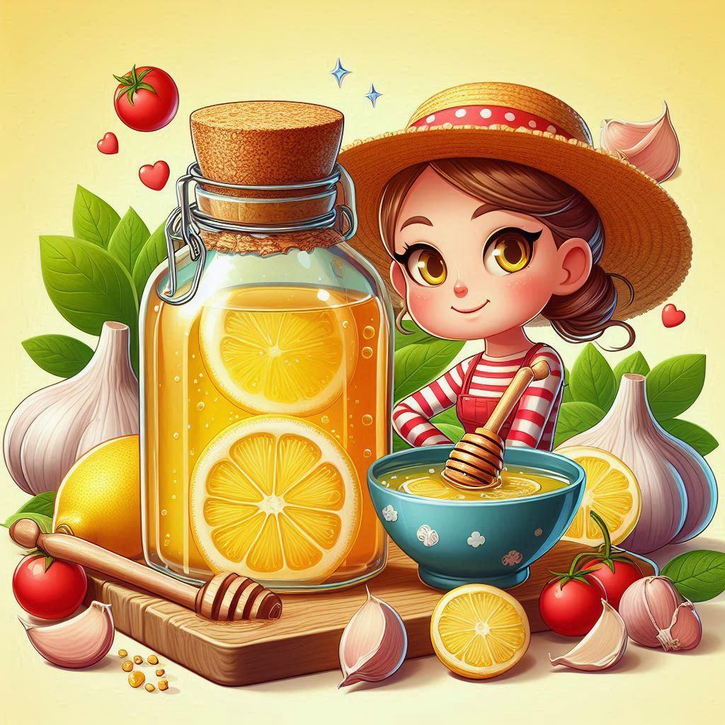 🍋 Очищение сосудов: рецепт с чесноком, медом и лимоном, плюс показания и противопоказания: 📝 Как приготовить лечебную смесь: подробный рецепт
