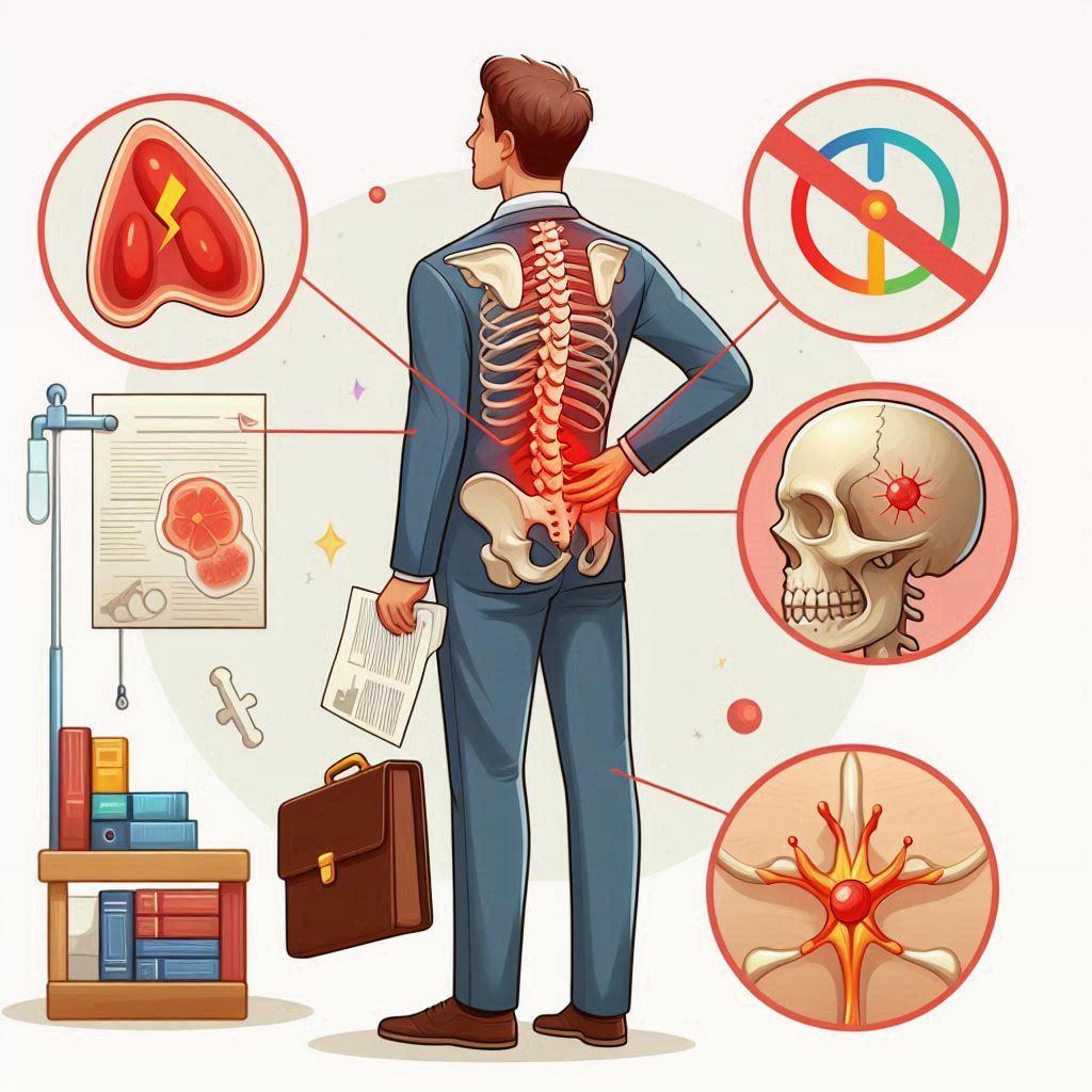 🔍 Распознаем остеохондроз поясничного отдела: ключевые симптомы и признаки: 🩺 Типичные симптомы: узнайте, что чувствуют другие