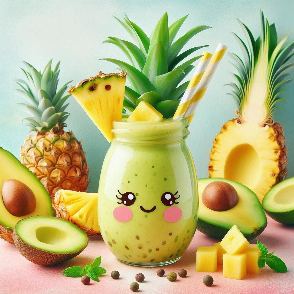 🍍 Потрясающий рецепт смузи с ананасом и авокадо для снижения веса: 🥤 Вариации рецепта: адаптируем смузи под ваши вкусовые предпочтения