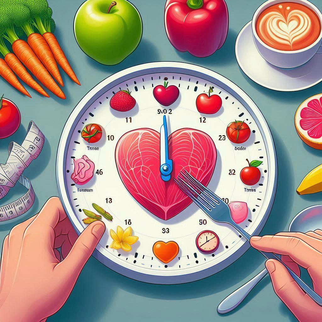 🕒 Хронодиета: как правильно питаться по времени для снижения веса: 🕖 Расписание питания: идеальное время для завтрака, обеда и ужина