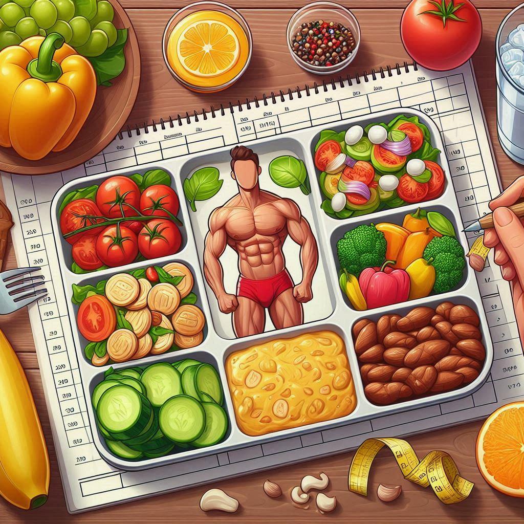 🥗 План раздельного питания на неделю для снижения веса: 🥕 День 3: Фокус на клетчатку с овощными блюдами