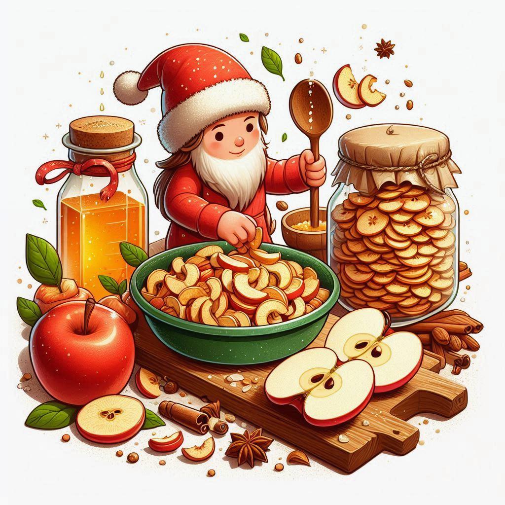 🍏 Пошаговое руководство по приготовлению домашних сушеных яблок: 🔪 Техники нарезки яблок для равномерной сушки