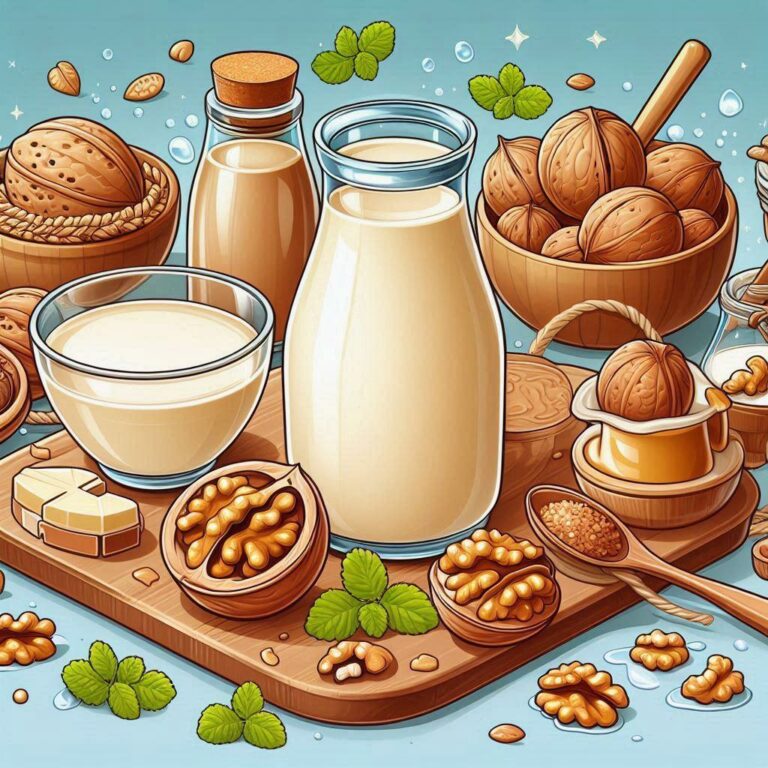 🥛 Все о молоке из грецких орехов: рецепт, польза и возможные риски
