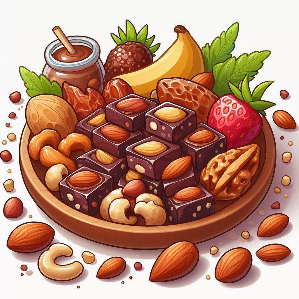 🍬 Рецепт сыроедных конфет из фиников и орехов: 🥣 Как смешивать финики с орехами для идеальной текстуры конфет