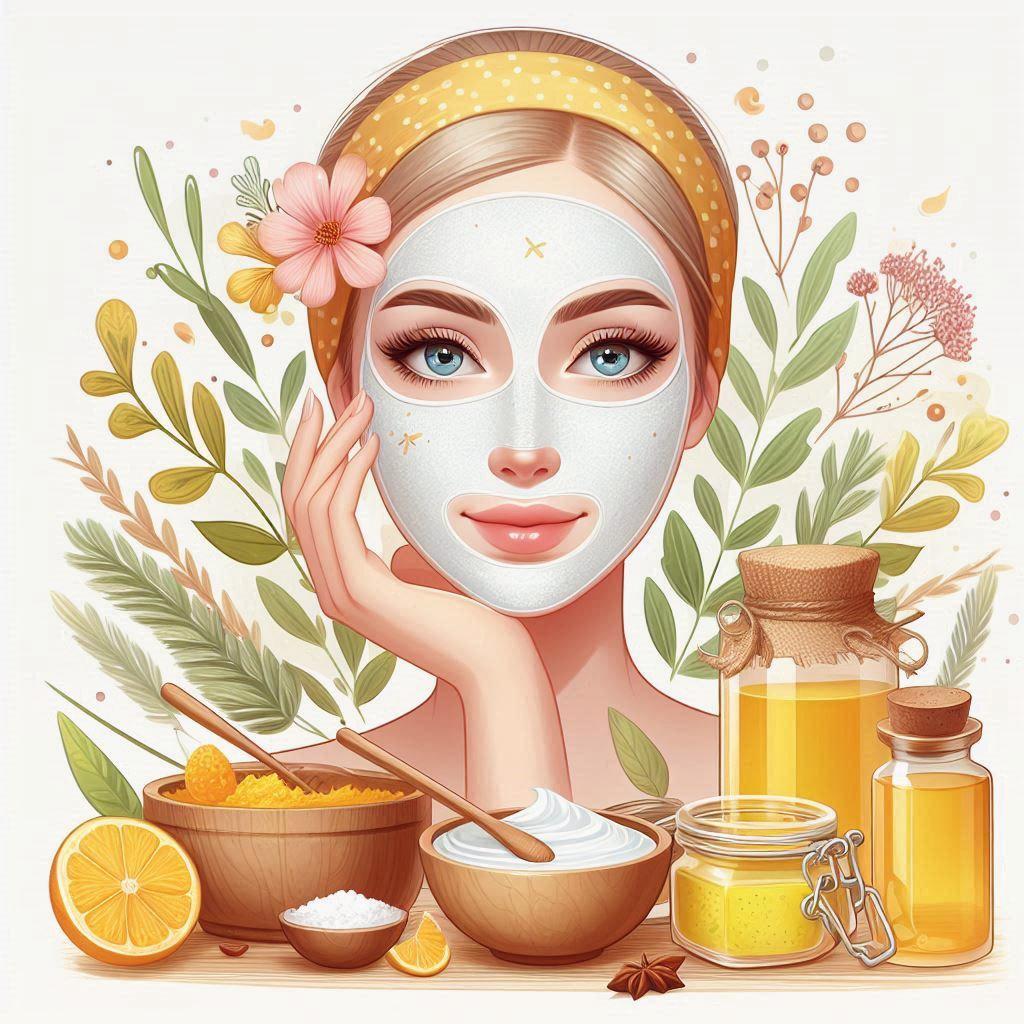 🌿 Домашние маски для зрелой кожи лица после 50: простые рецепты для омоложения: 🍋 Топ-5 ингредиентов для масок: польза и действие