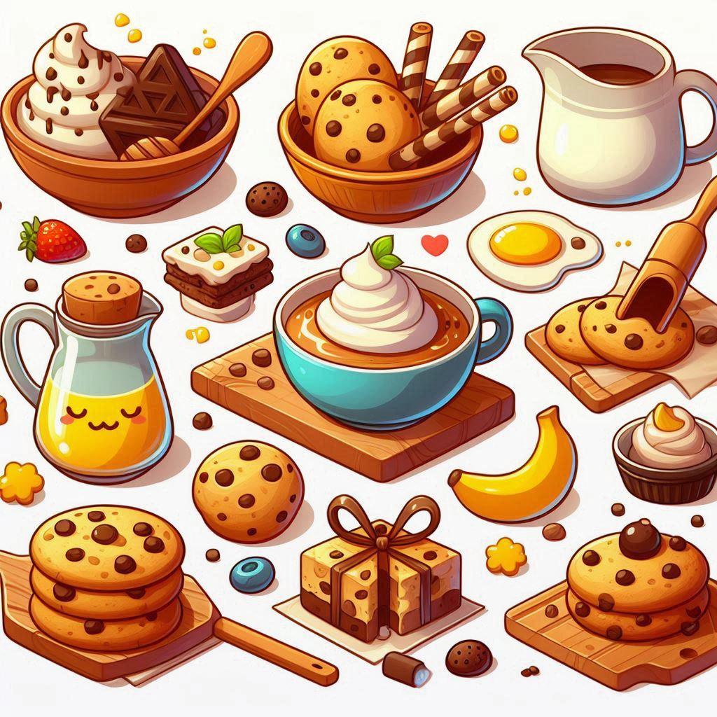 🍪 Простые рецепты быстрого домашнего печенья: 6 вариантов для каждого: 🍫 Шоколадные радости: печенье с кусочками шоколада за 20 минут