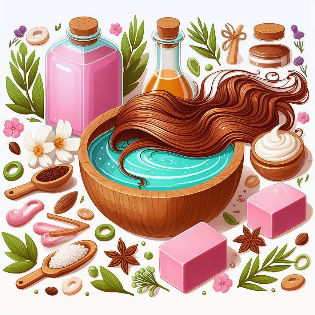 🌿 Рецепты домашнего шампуня для укрепления и роста волос: 📝 Пошаговое руководство по изготовлению шампуня в домашних условиях