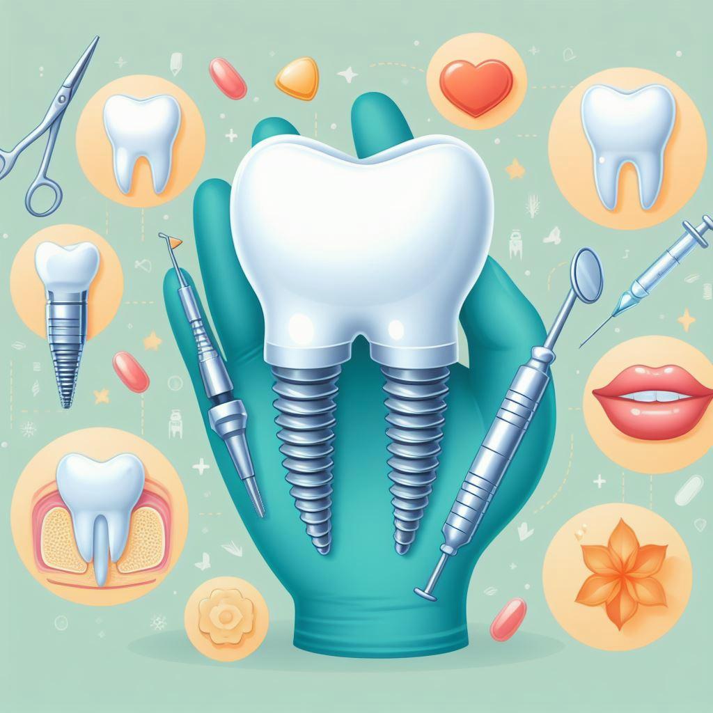 🦷 Всё о имплантации зубов: подробное руководство: 🔬 Различные типы имплантатов и материалы изготовления