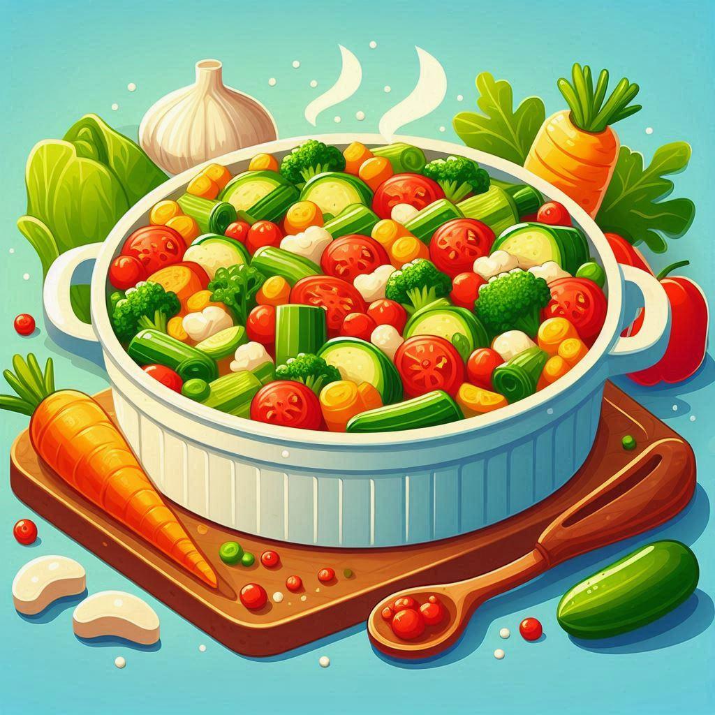 🍲 Простые рецепты овощных запеканок для здорового питания: 📋 Основы приготовления овощных запеканок: ингредиенты и подготовка