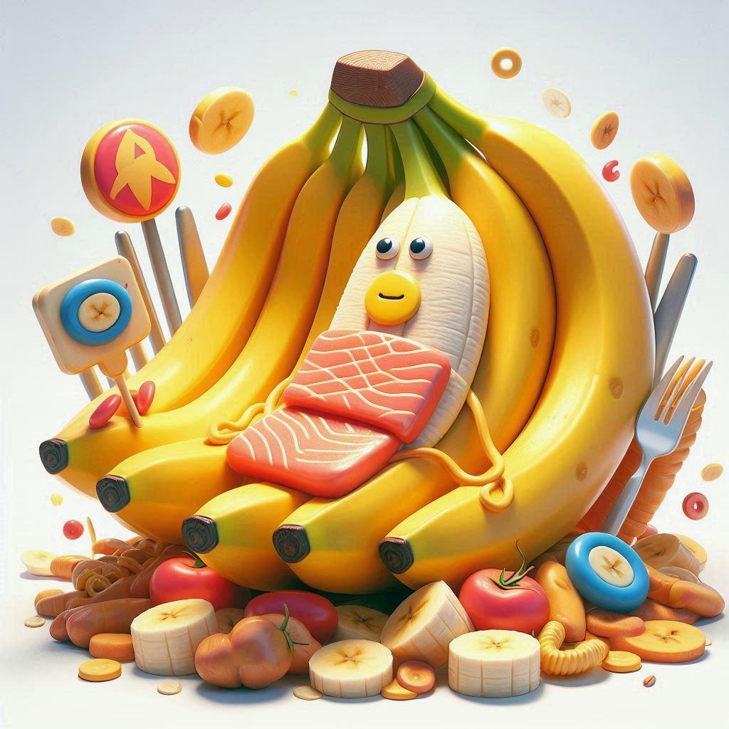 🍌 Обзор банановых диет: легкость переносимости и заметные результаты: 🍽 Примерное меню банановой диеты на один день