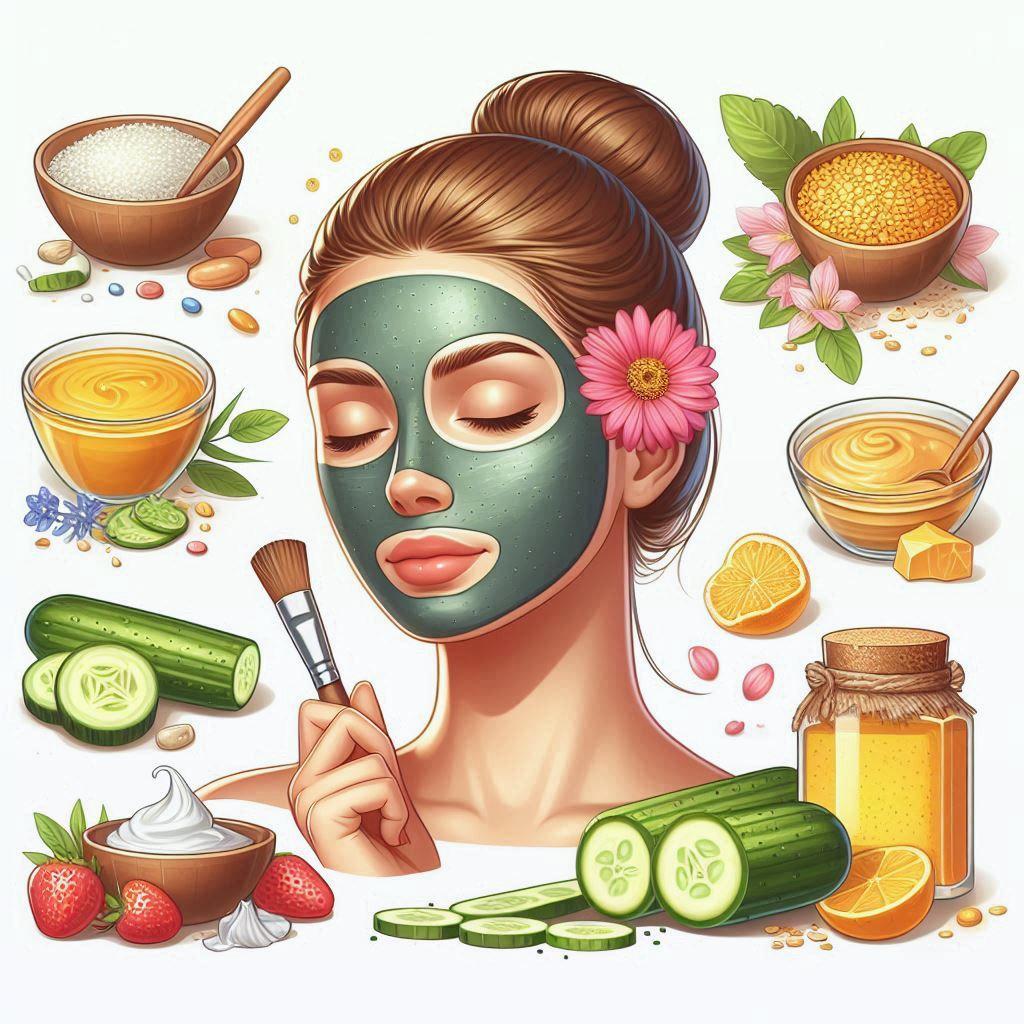 🍃 Домашние маски для лица: секреты омоложения и подтяжки кожи: 🥑 Лучшие натуральные ингредиенты для подтягивающего эффекта