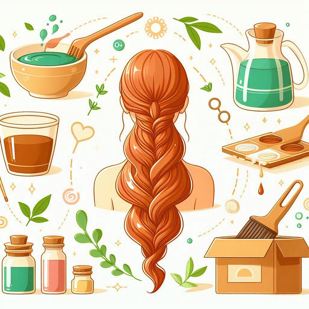 🌿 Пошаговое руководство: Как красить волосы хной в домашних условиях: 🥣 Подготовка смеси: необходимые ингредиенты и пропорции