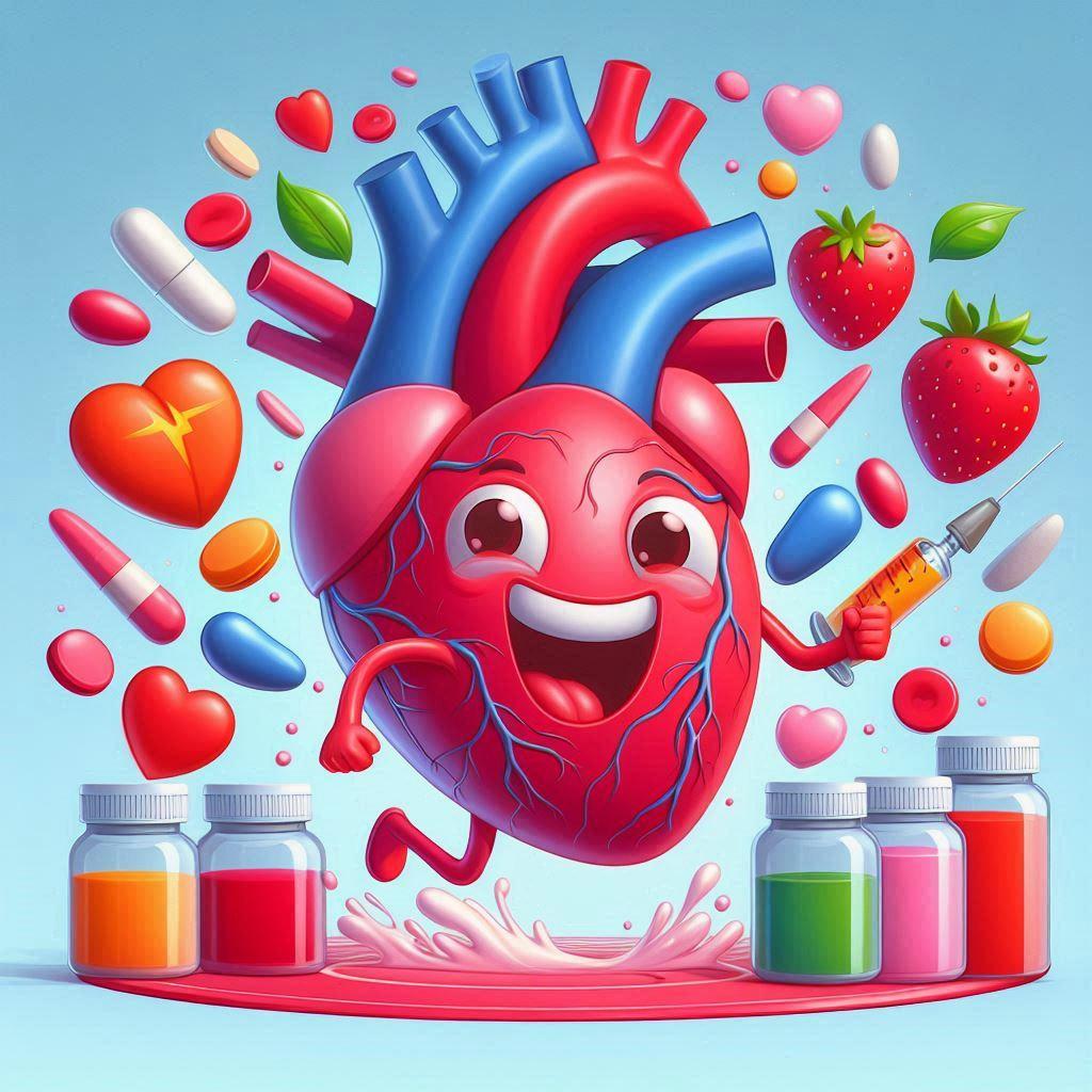 🫀 Укрепляем сердце и сосуды: лучшие витамины для кардиоваскулярной системы: 🐟 Омега-3 жирные кислоты: почему они важны для сердца