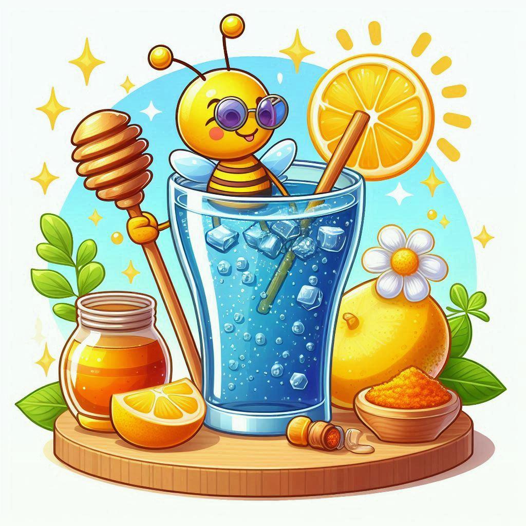 🌞 Утренний ритуал: польза напитка с содой, медом, лимоном и куркумой на голодный желудок: 🍯 Медовое утро: как натуральный сладкий эликсир меняет ваш день