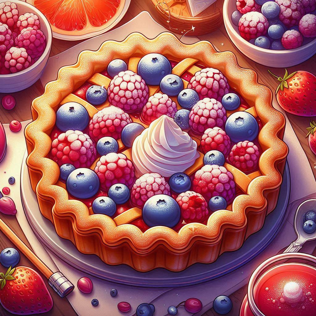 🥧 15 рецептов аппетитных пирогов с использованием замороженных ягод: 🍒 Сладкий и ароматный вишневый пирог: классический рецепт