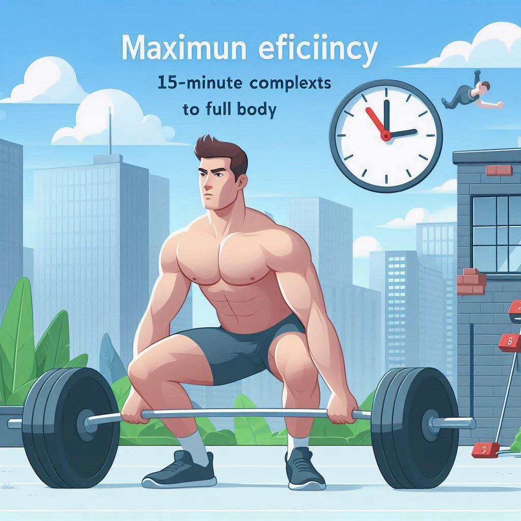 🏋️‍♂️ Максимальная эффективность: 15-минутные комплексы для тренировки всего тела: 💪 Тренировка для верхней части тела: силовые упражнения для рук, груди и спины