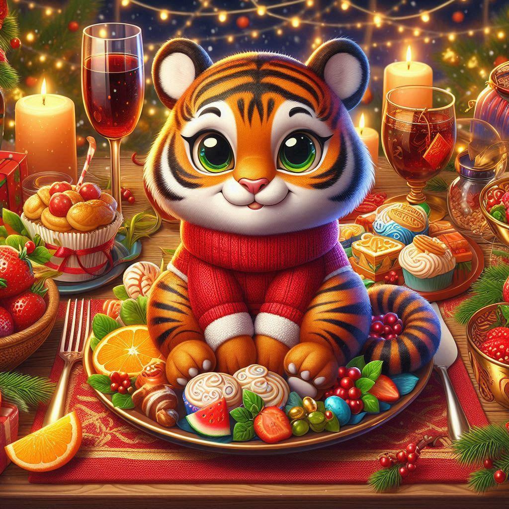 🐯 Оригинальные рецепты для праздничного стола на Новый 2022 год Тигра с фотографиями: 🍲 Основные блюда: мясные и вегетарианские варианты для всех гостей
