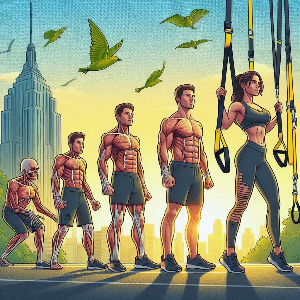 🔥 Эволюция фитнеса: трансформация тела с TRX: 🔍 Выбираем место для тренировок: дом, улица или зал
