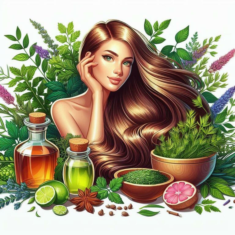 🌿 Топ-10 трав для роскошных волос: народные рецепты и секреты применения
