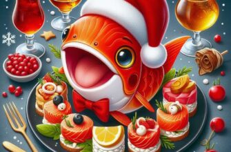 🍣 12 рецептов закусок с красной рыбой для праздничного стола