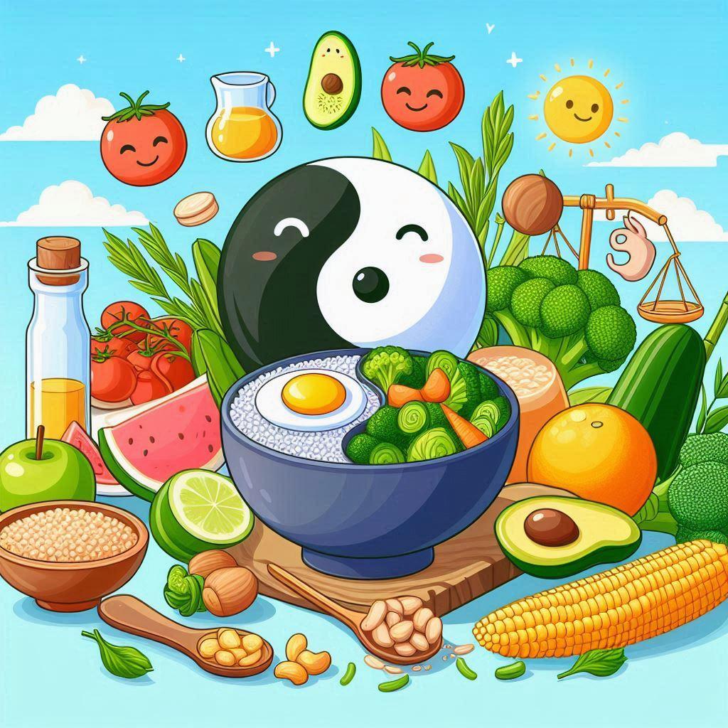 🍲 Основы макробиотической диеты Инь-Ян: здоровое питание и баланс: 🍽 Примеры типичных блюд и меню на неделю для макробиотической диеты