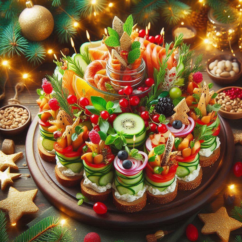 🎉 Новогодние закуски и салаты: 14 творческих рецептов с фото: 🧀 Сырные шарики с орехами и зеленью: быстро и вкусно