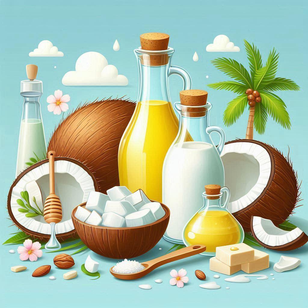 🥥 Все о кокосовом масле и молоке: Многофункциональное применение в жизни: 🥤 Создаем напитки и коктейли с добавлением кокосового молока