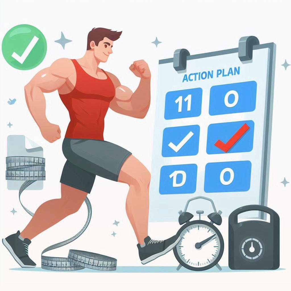🏋️‍♂️ План действий: как безопасно похудеть на 10 кг: 📉 Как считать калории и макронутриенты для похудения