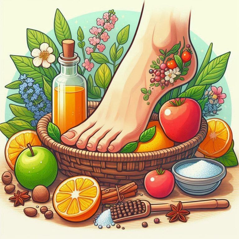 🌿 Эффективные народные средства для устранения запаха ног
