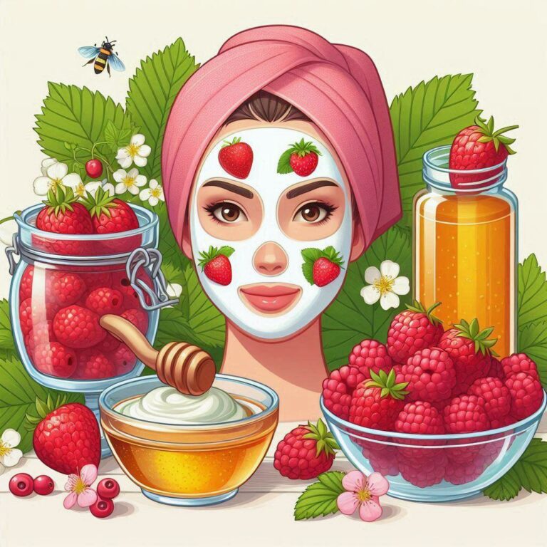 🍓 Освежающие маски для лица: рецепты с клубникой, малиной, жимолостью и калиной