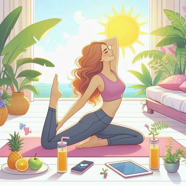 🌞 8 ключевых утренних упражнений для женщин: начните день с энергией
