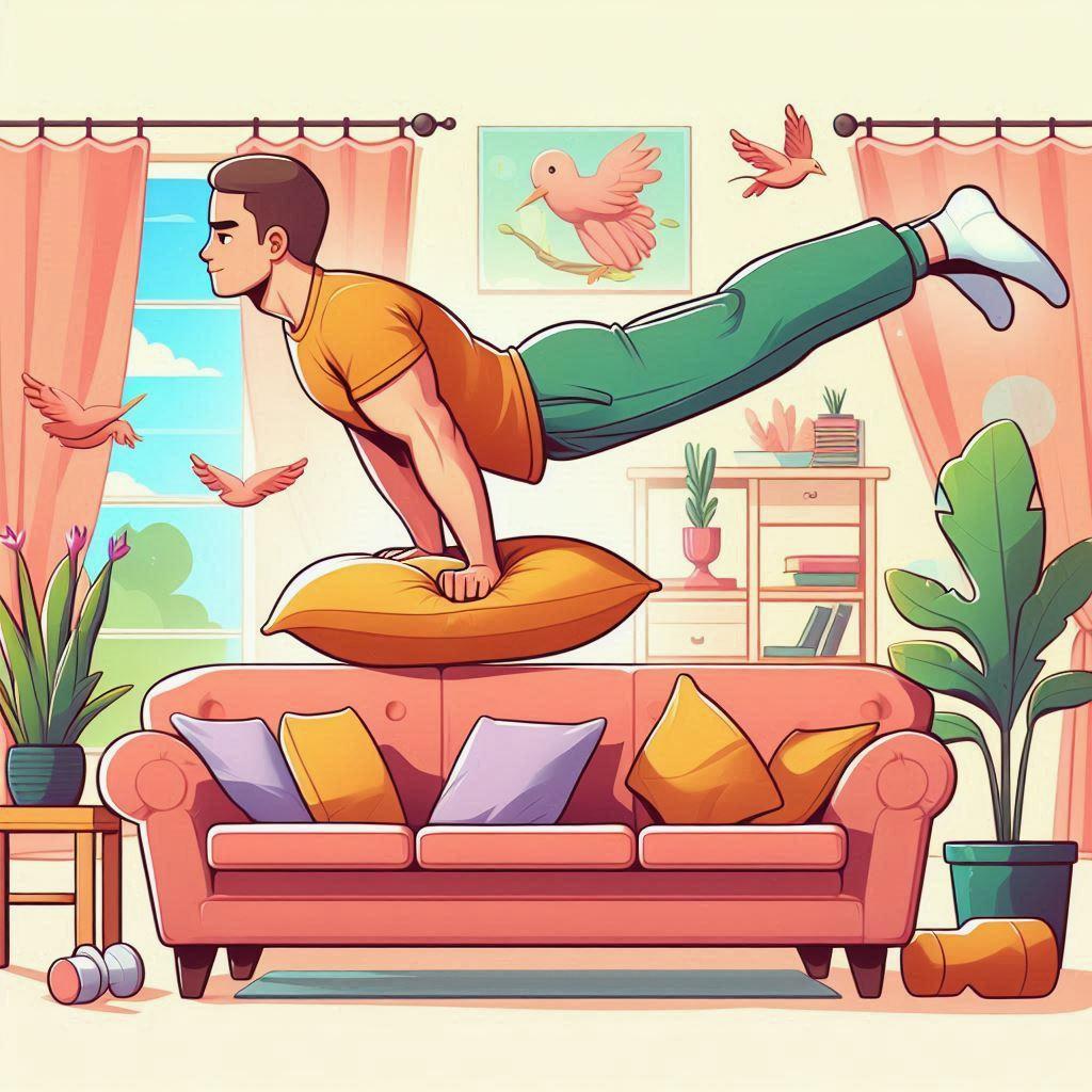 🛋 Укрепляем баланс с помощью диванных подушек: необычные упражнения для каждого: 📏 Выбираем идеальную подушку для упражнений на баланс
