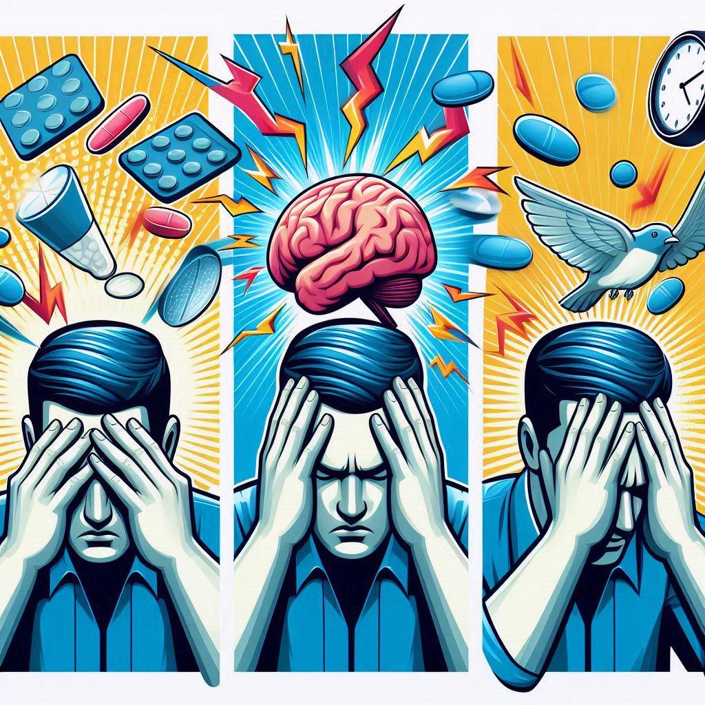 🌀 Три эффективных способа быстрого облегчения сильной головной боли без лекарств: 🧘‍♂️ Релаксация и медитация: управление стрессом без медикаментов