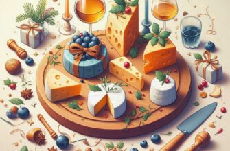 🧀 Создание элегантной сырной тарелки для праздничного стола