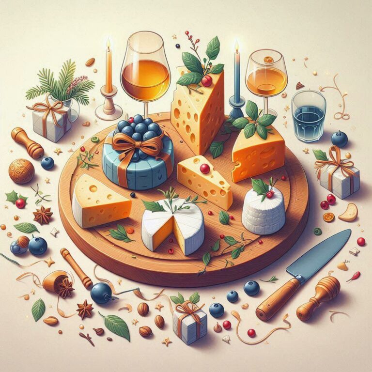 🧀 Создание элегантной сырной тарелки для праздничного стола