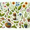 🌿 Полезные растения и травяные композиции для контроля диабета