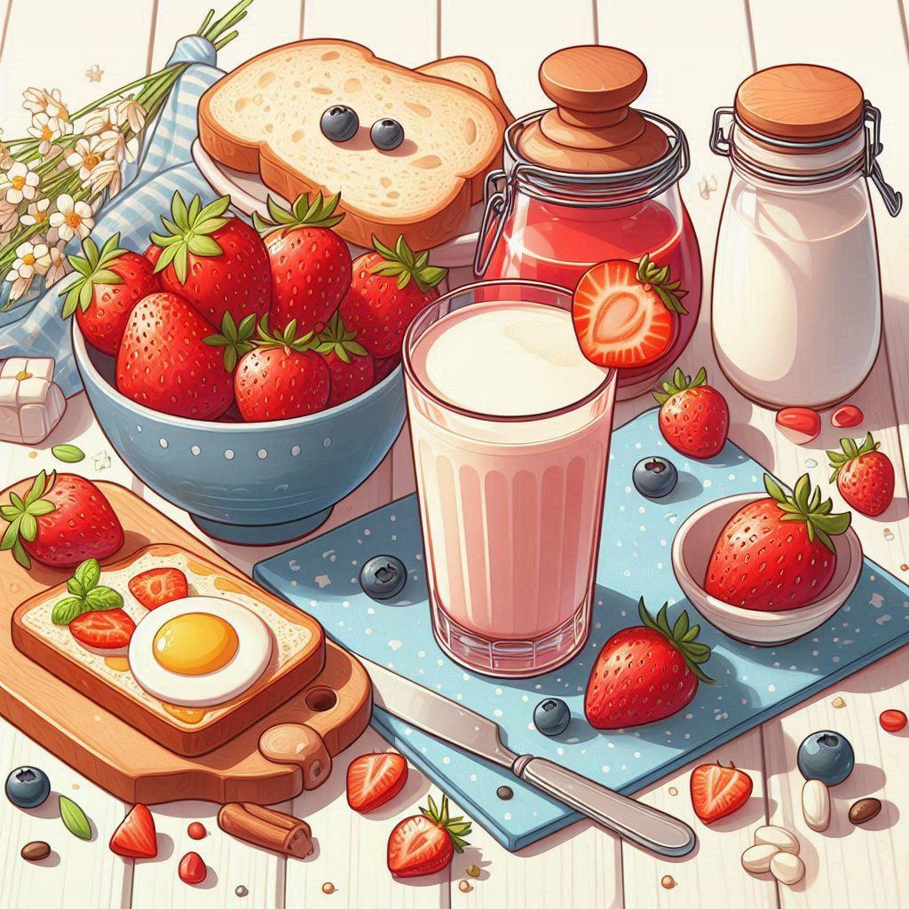 🍓 Простые и вкусные рецепты клубничного завтрака: 🥣 Лучшие сочетания клубники с другими фруктами