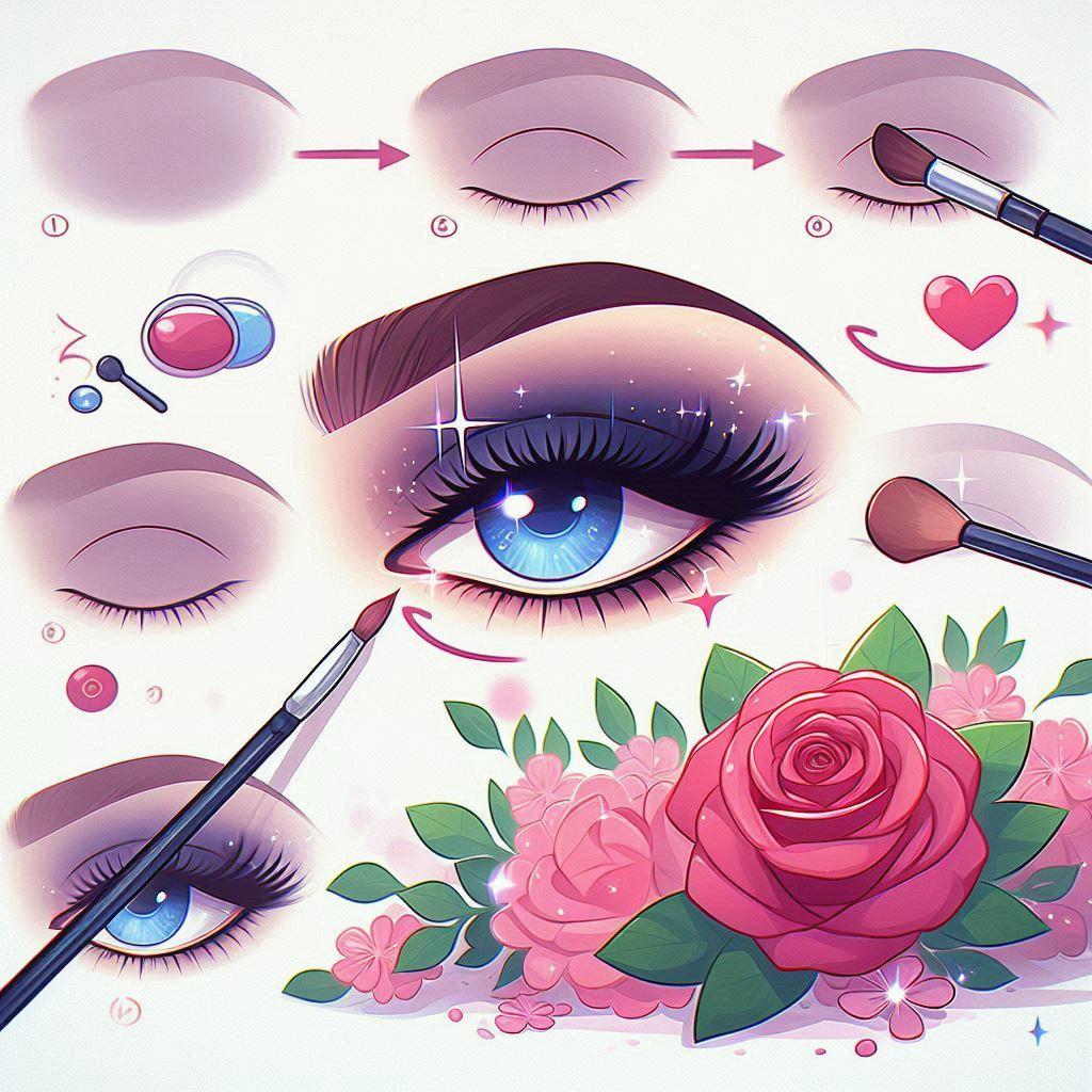 🌟 Пошаговое руководство для новичков: создаем идеальный макияж глаз: 🛠 Необходимые инструменты и продукты для макияжа глаз