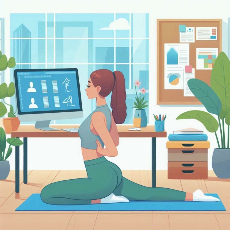 🧘‍♀️ 6 ключевых уроков йоги для укрепления спины в офисе