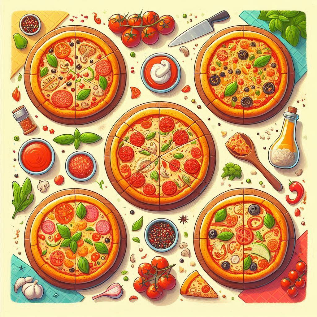 🍕 Пять рецептов пиццы дома, как из лучших пиццерий: 🧀 Секреты выбора сыра и соуса для аутентичного вкуса