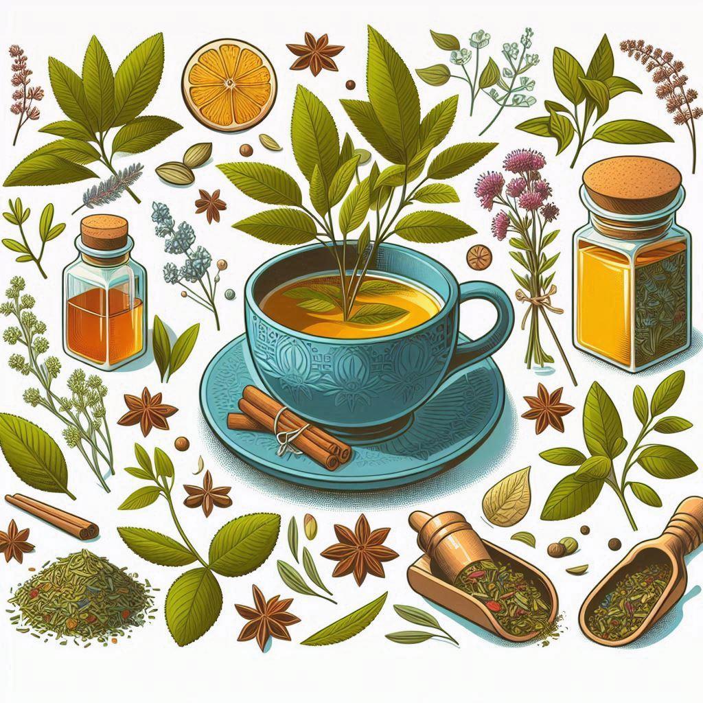 🌿 Всё о полезных травах для ежедневного употребления вместо чая: 📊 Сравнение пользы известных трав и традиционного чая